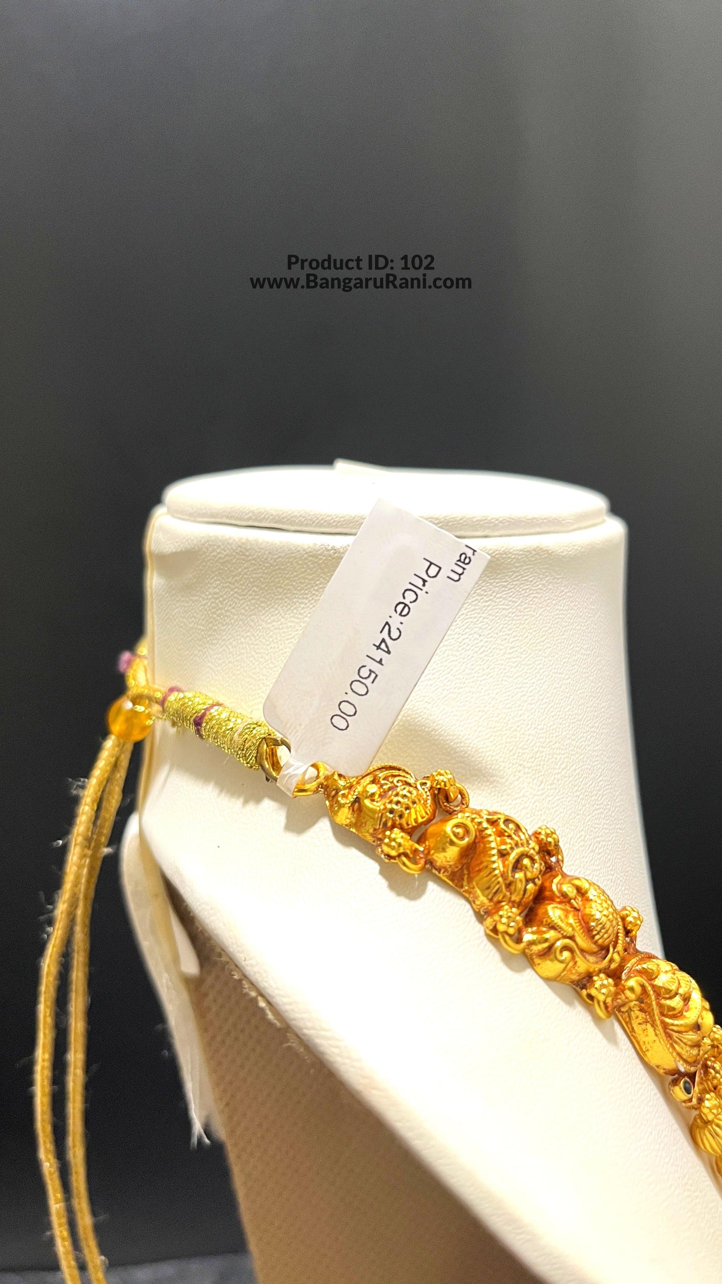 Saravana Jewellers 56.9gms SILVER HARAMS 916 Nakshi