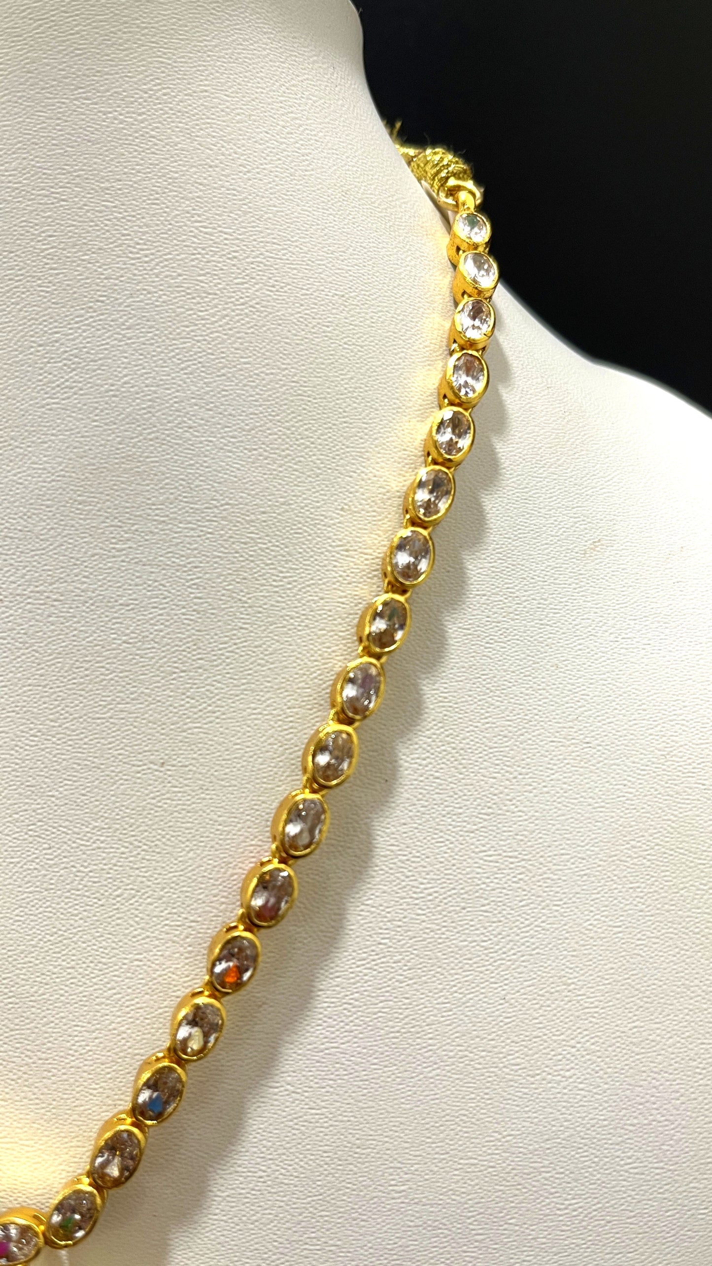 Saravana Jewellers 39.1gms SILVER NECKLACE 916 Nakshi