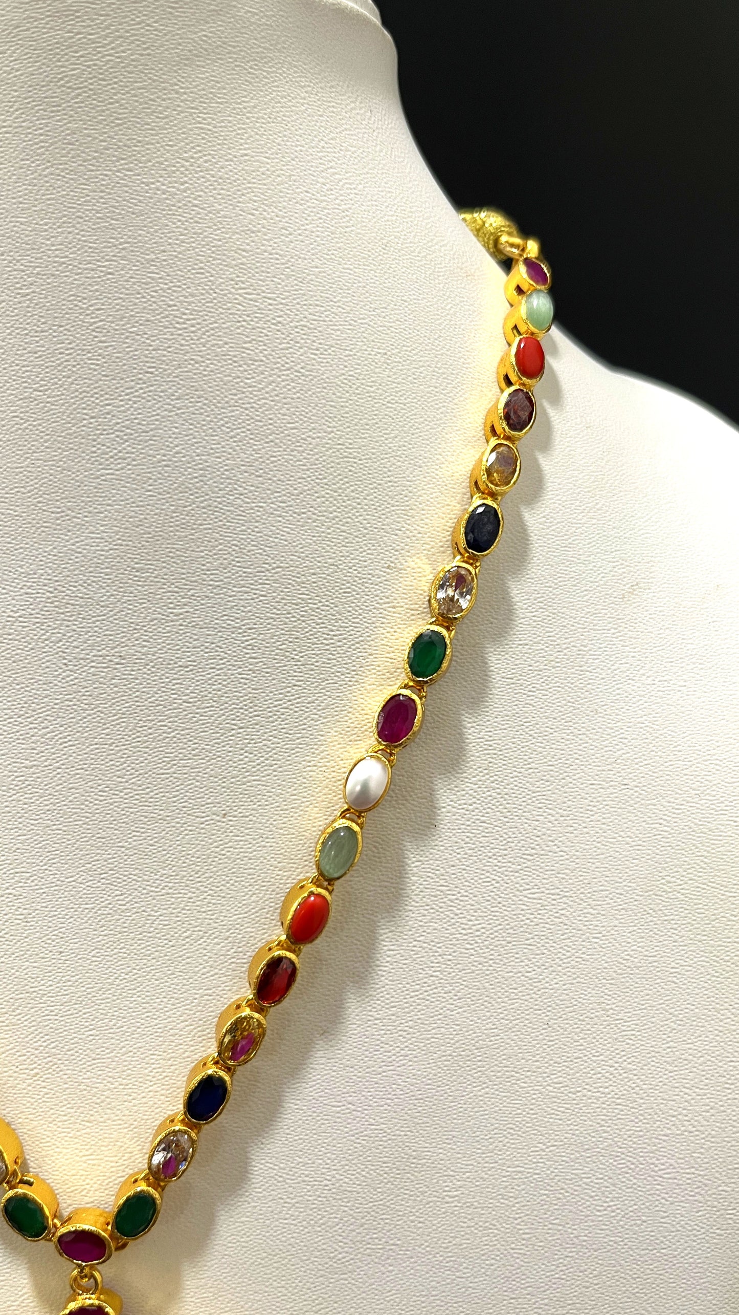 Saravana Jewellers 46gms SILVER NECKLACE 916 Nakshi