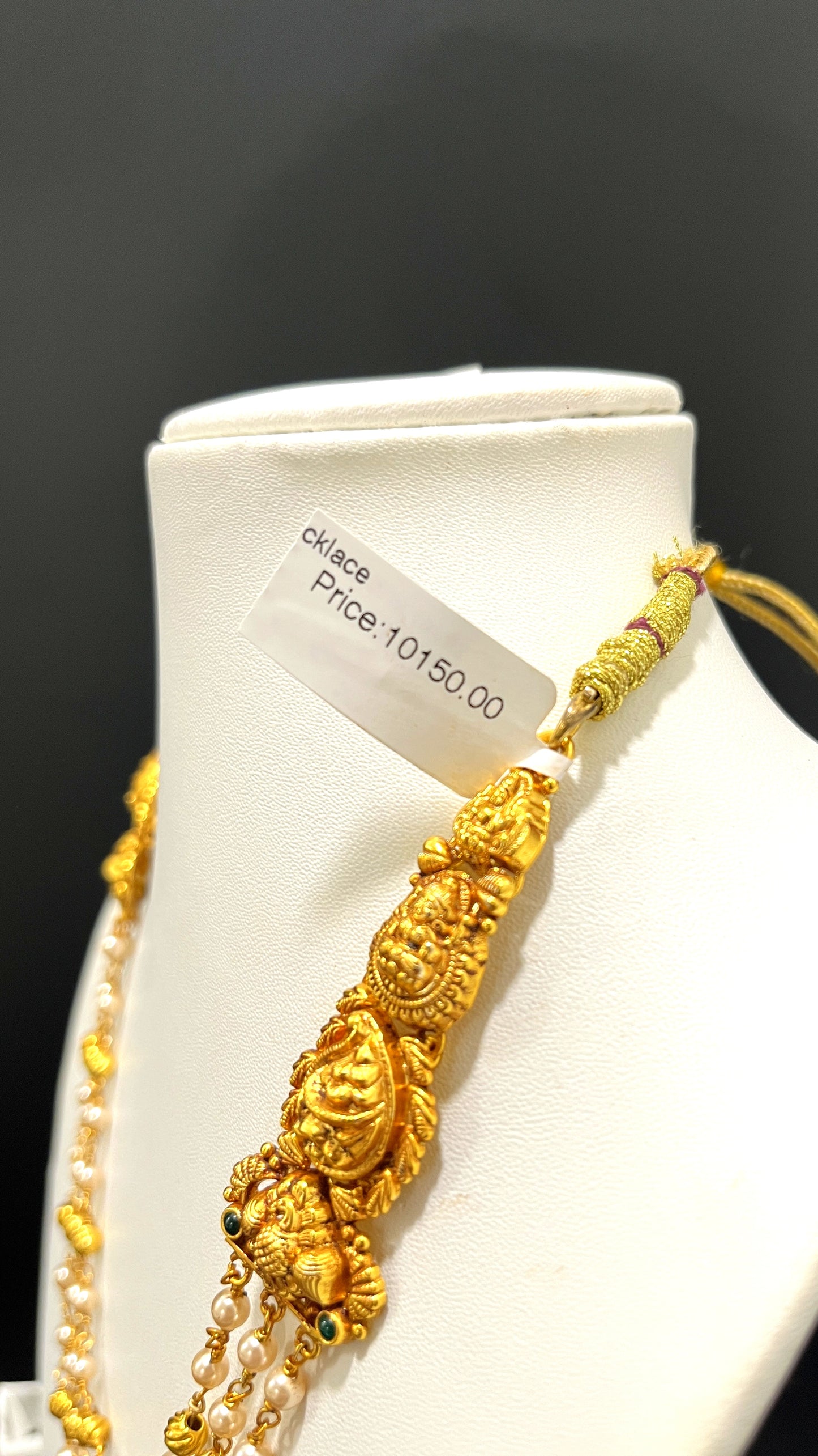 Saravana Jewellers 25.9gms SILVER NECKLACE 916 Nakshi