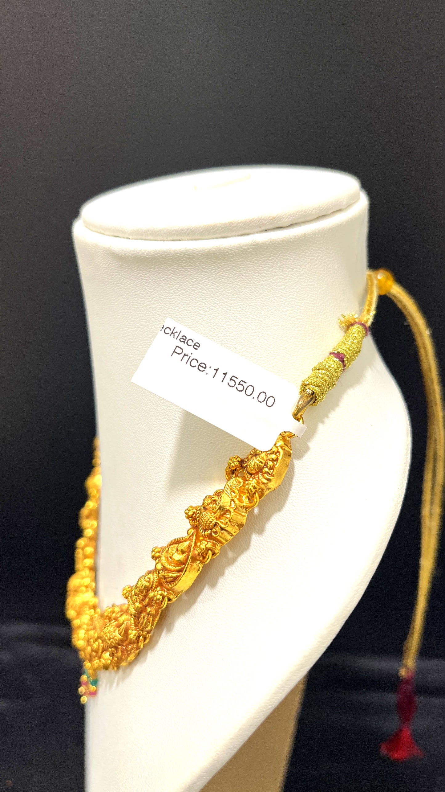 Saravana Jewellers 29.5gms SILVER NECKLACE 916 Nakshi