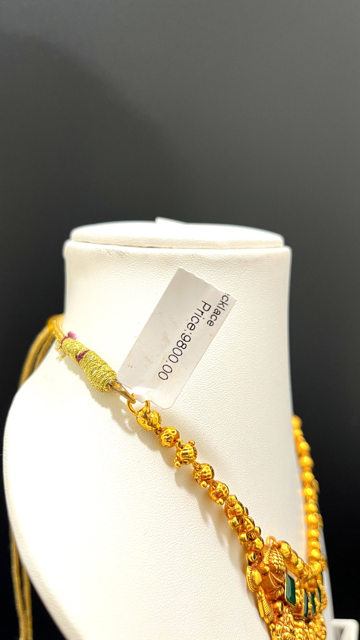 Saravana Jewellers 25.6gms SILVER NECKLACE 916 Nakshi