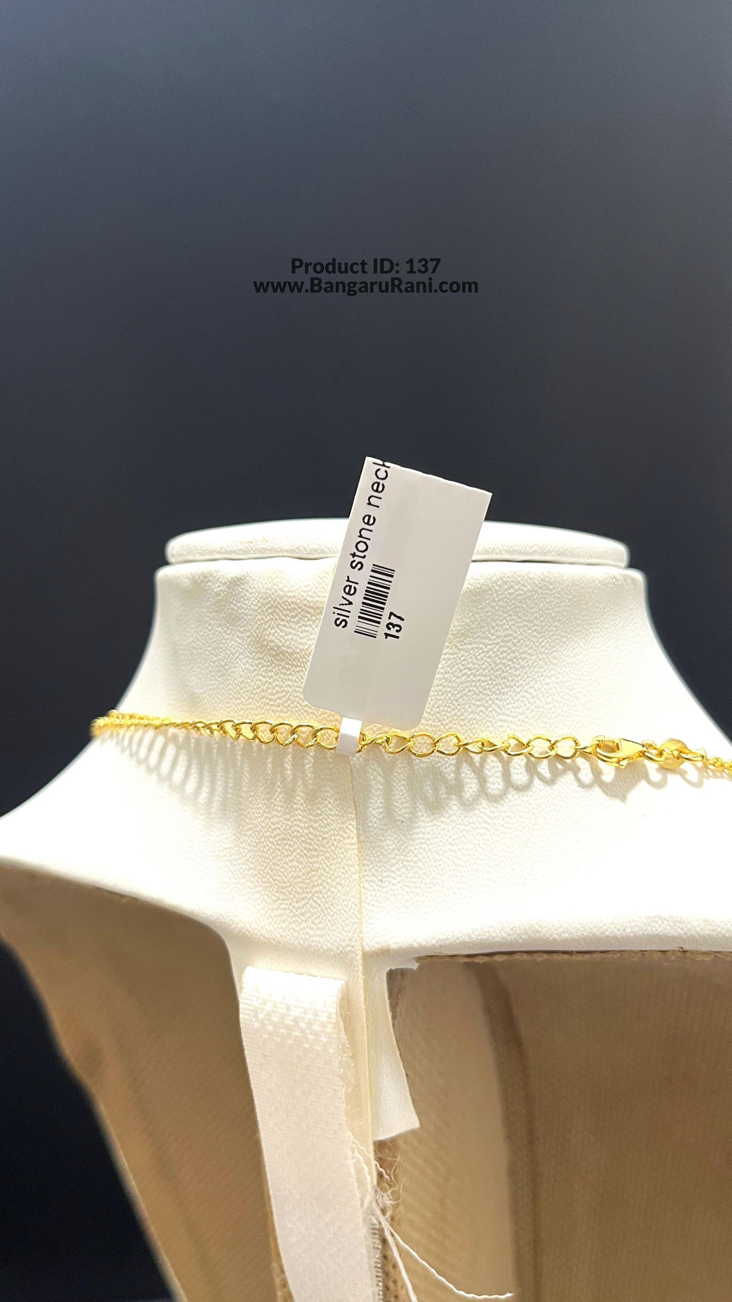 Saravana Jewellers 27gms SILVER NECKLACE 916 Nakshi