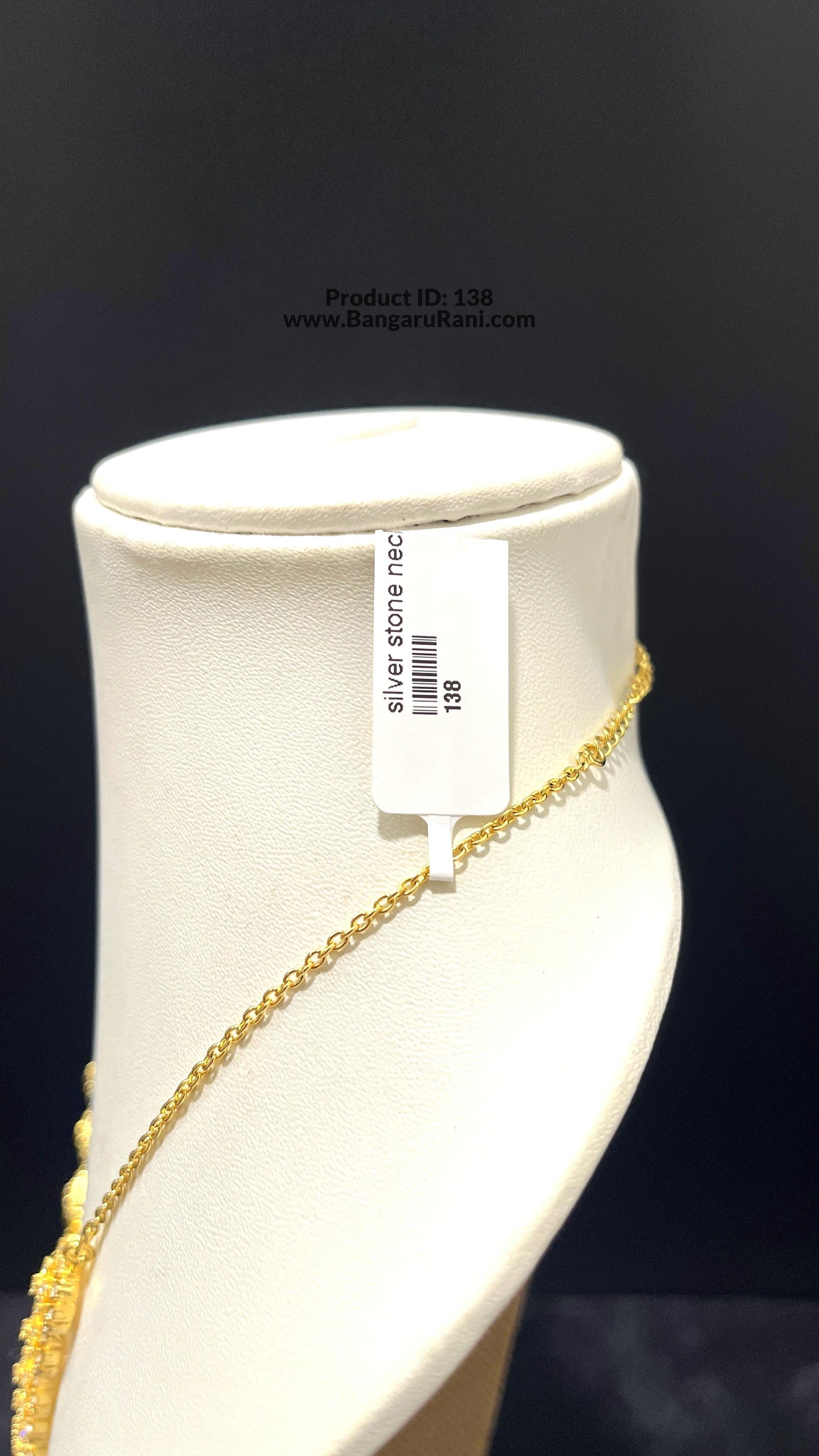 Saravana Jewellers 32gms SILVER NECKLACE 916 Nakshi