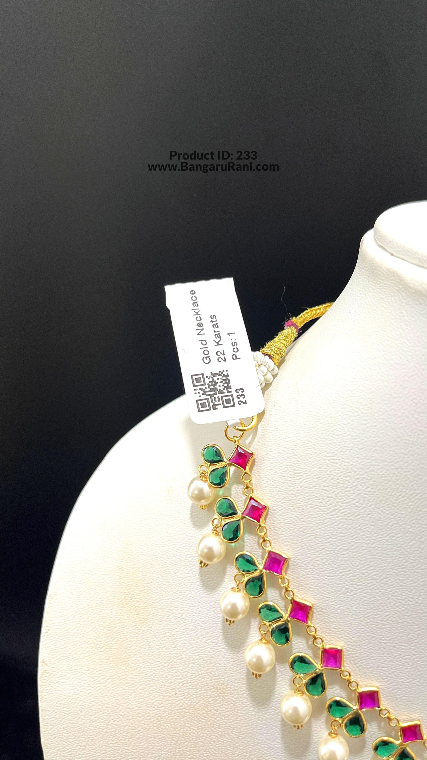 Saravana Jewellers 5.99gms GOLD NECKLACE 22K Yellow Gold