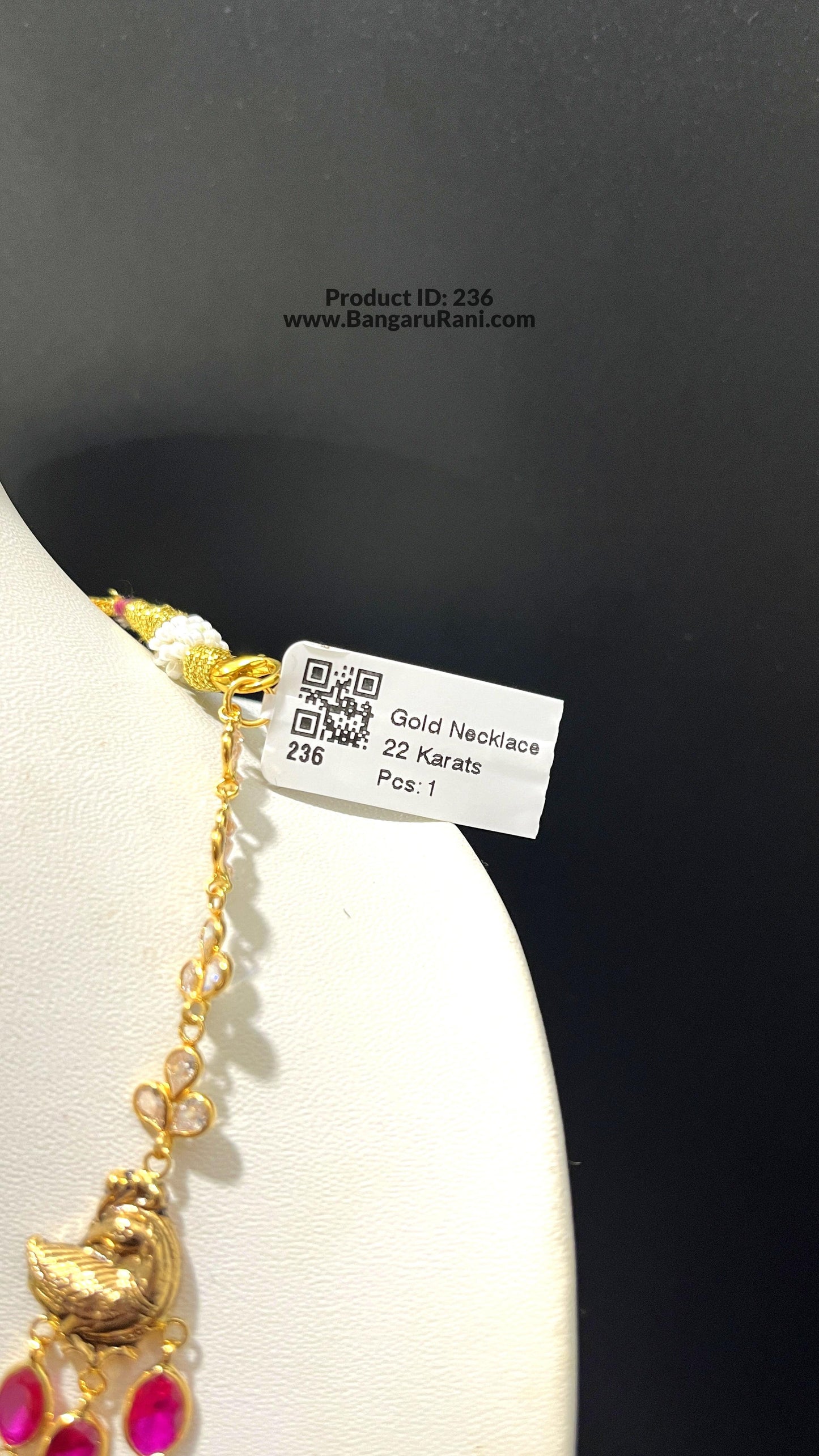 Saravana Jewellers 13.21gms GOLD NECKLACE 22K Yellow Gold