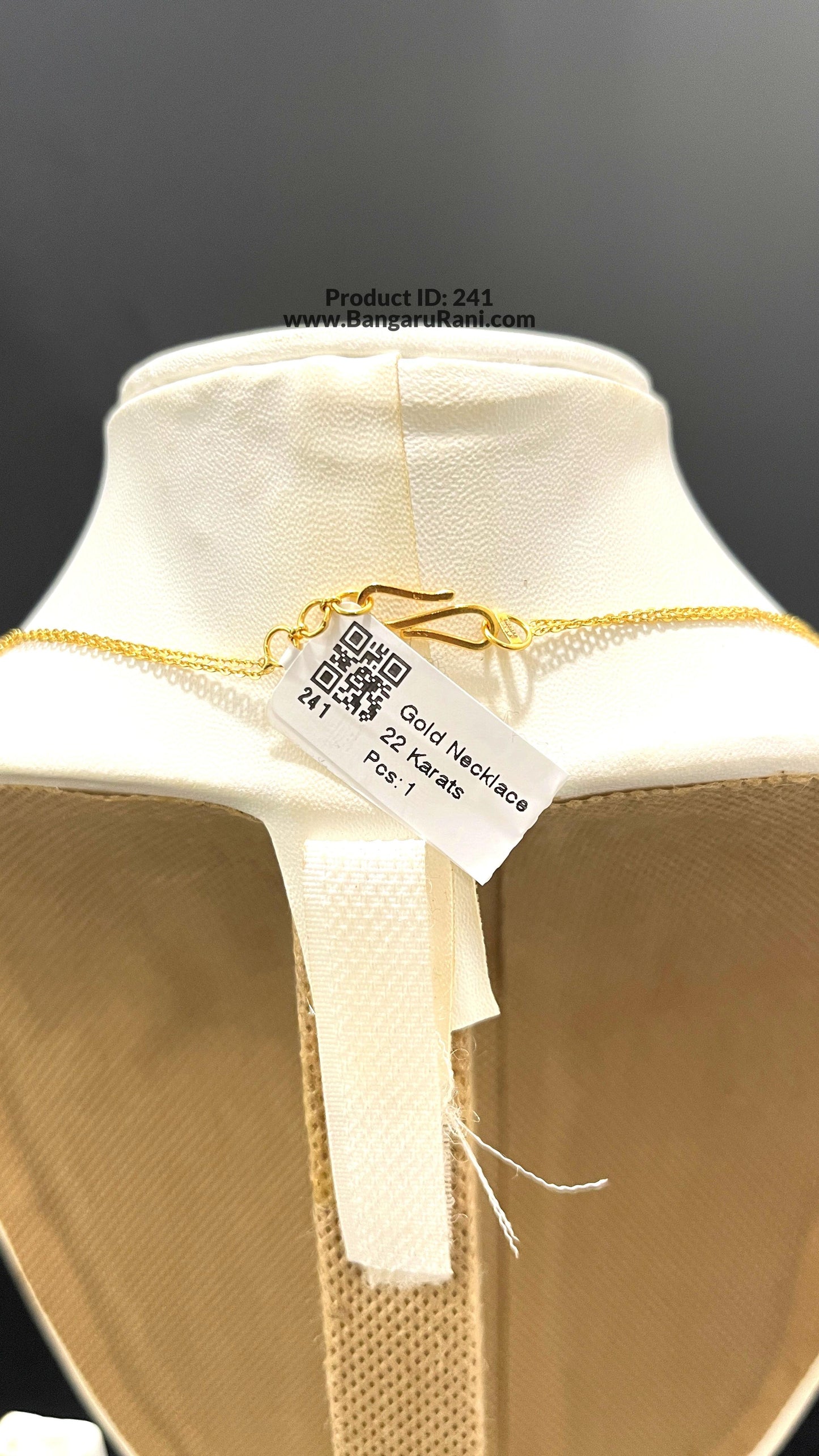 Saravana Jewellers 5.68gms GOLD NECKLACE 22K Yellow Gold