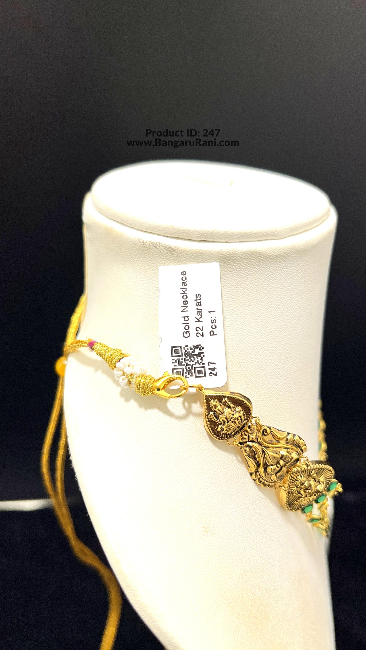 Saravana Jewellers 8.06gms GOLD NECKLACE 22K Yellow Gold