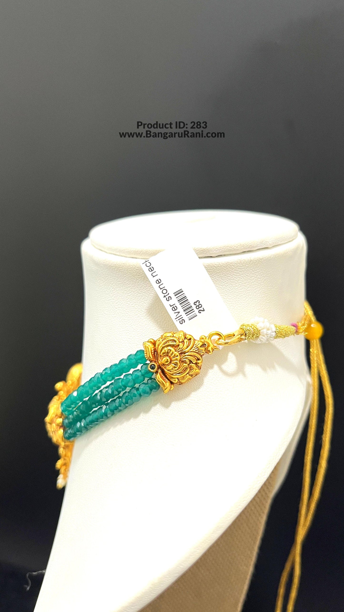 Saravana Jewellers SILVER beads-choker