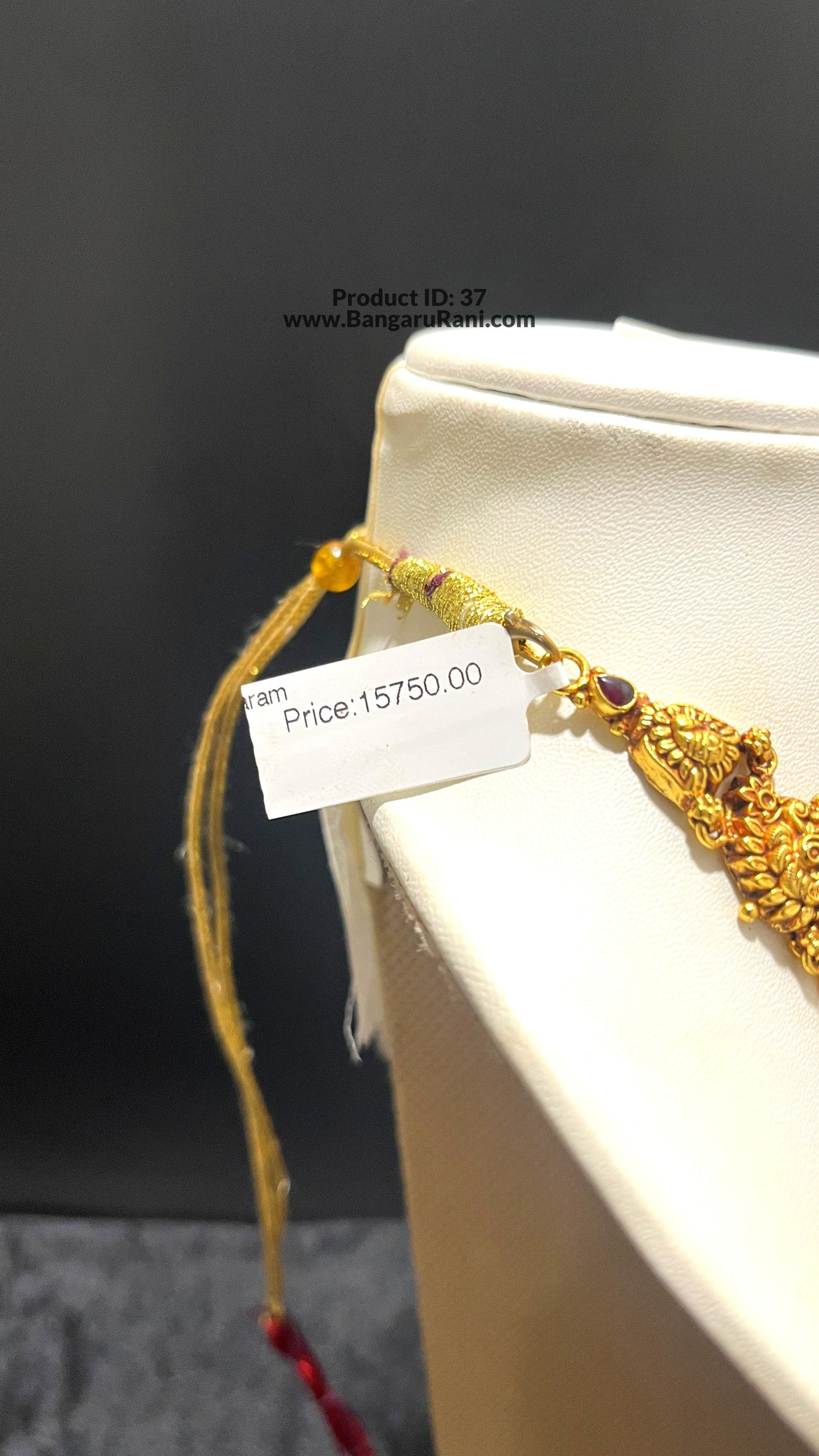 Saravana Jewellers 45gms SILVER HARAMS 916 Nakshi