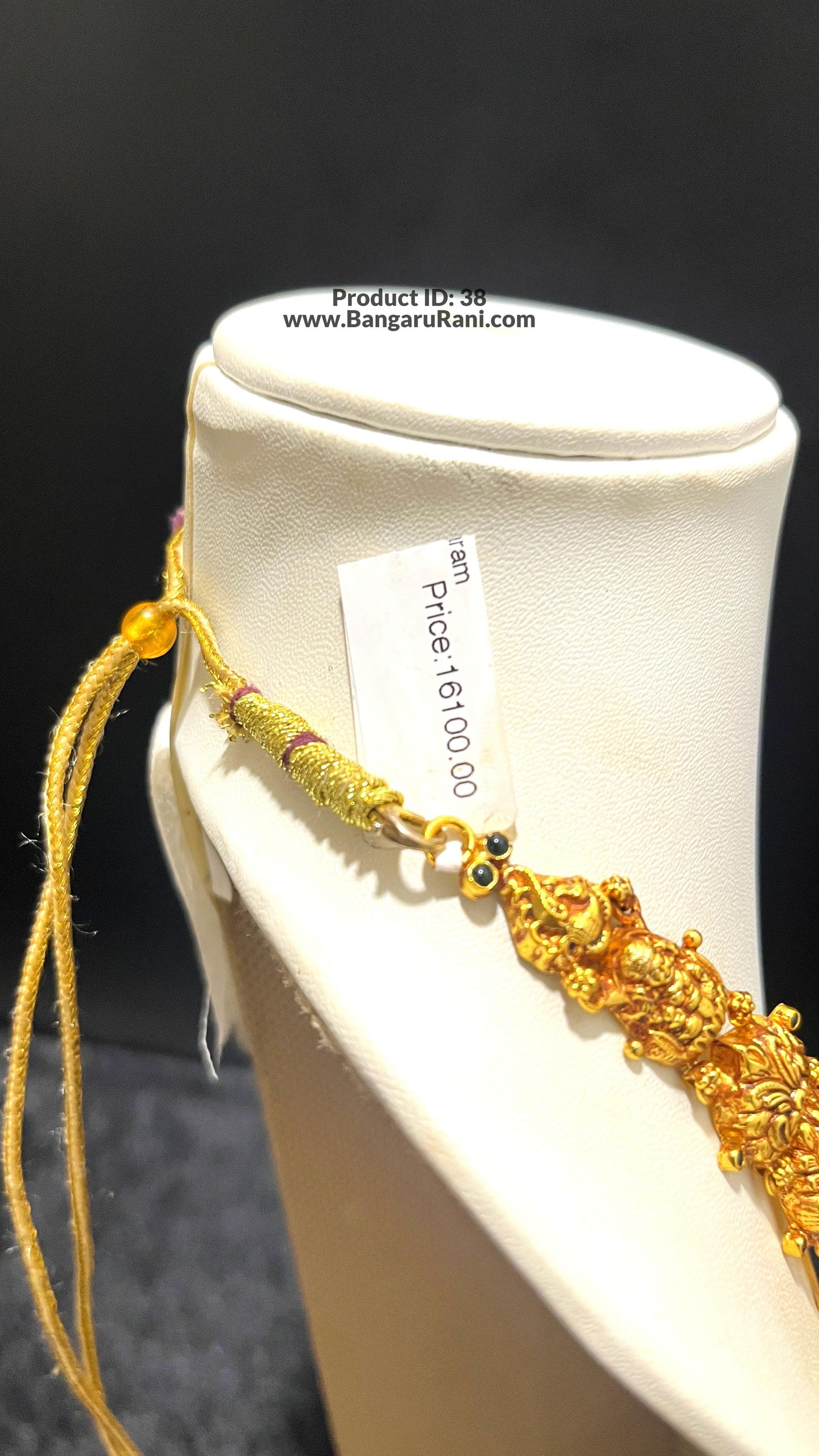 Saravana Jewellers 44.6gms SILVER HARAMS 916 Nakshi