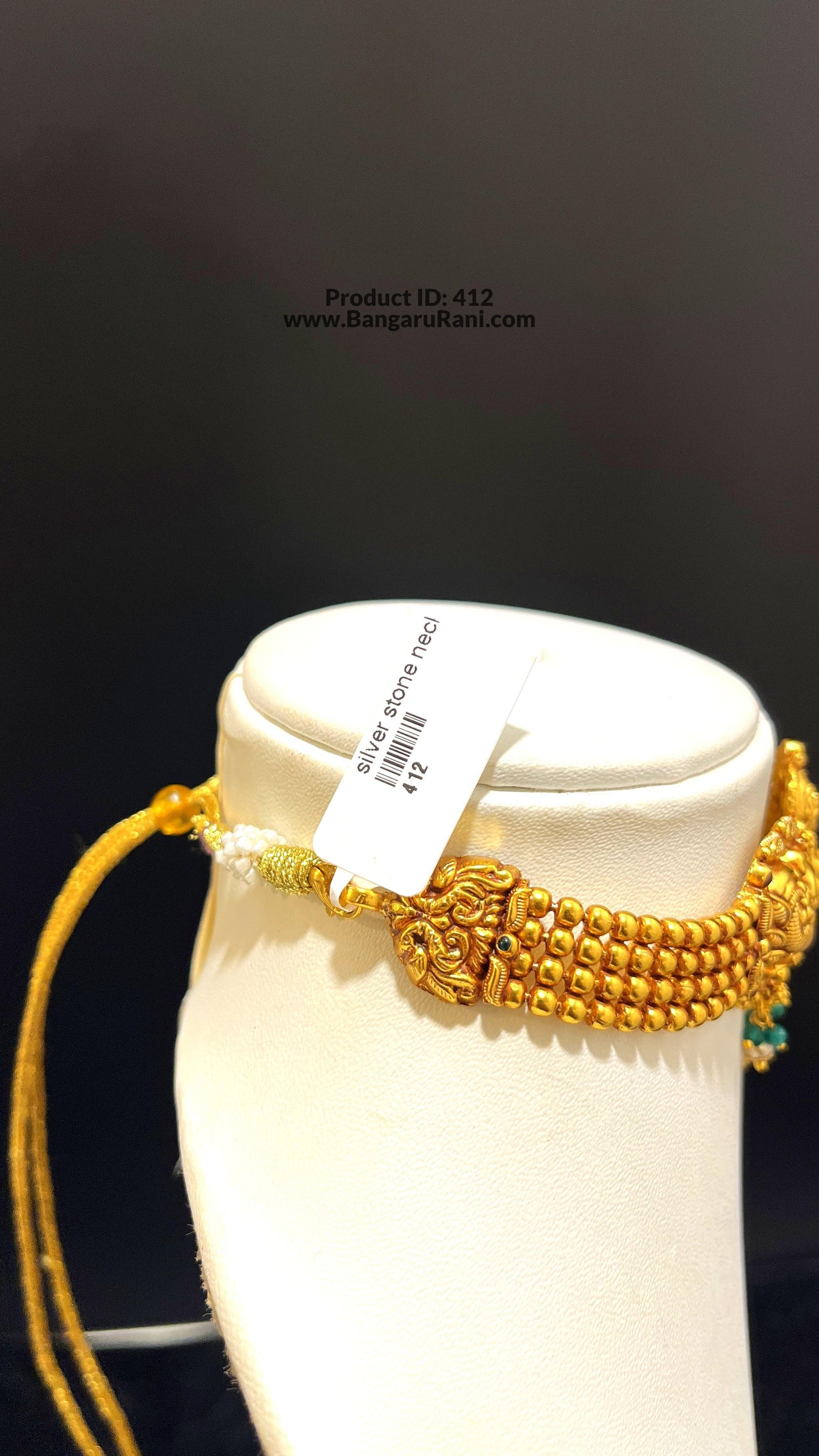 Saravana Jewellers SILVER nakshi chokers