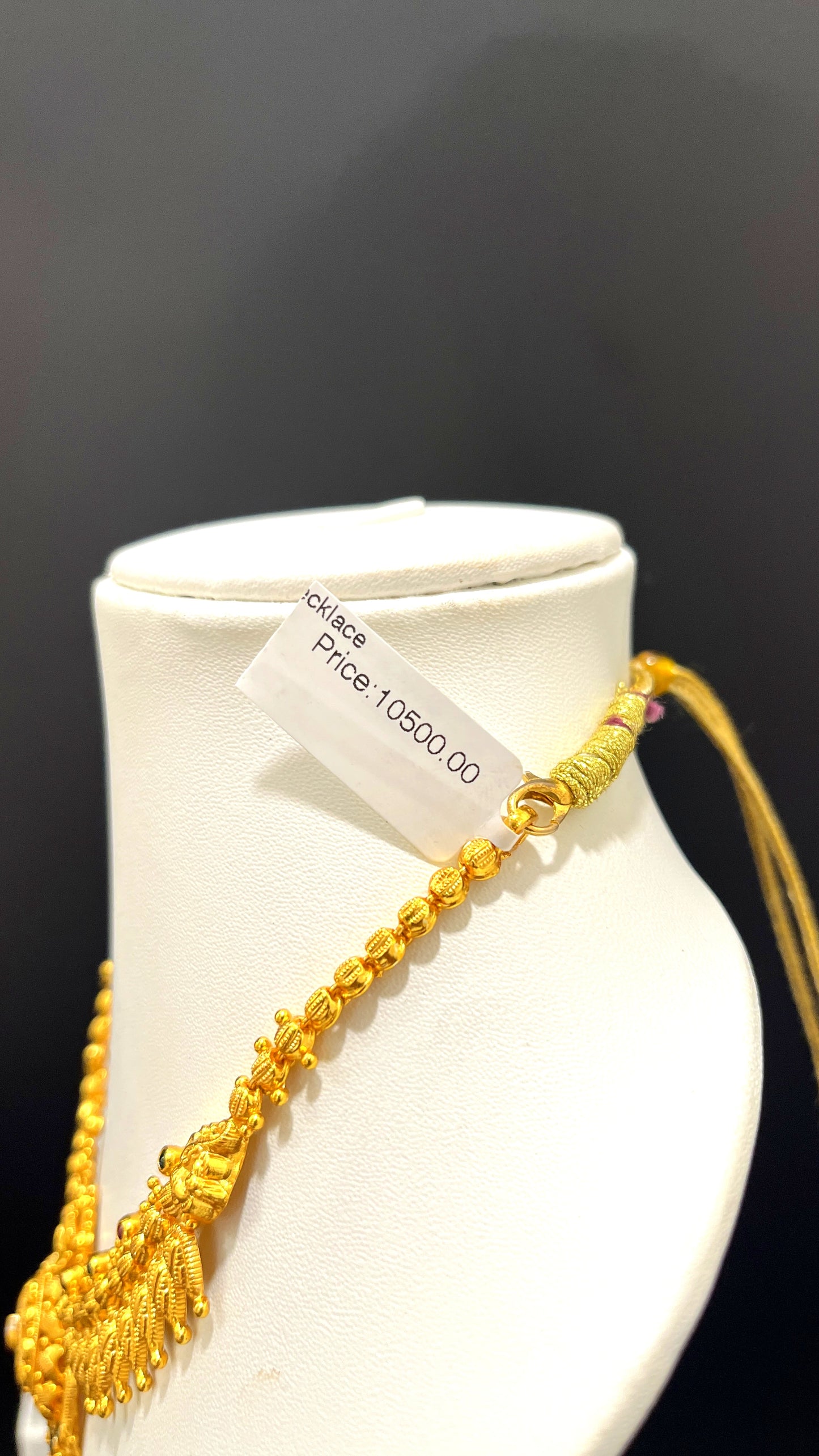 Saravana Jewellers 29.1gms SILVER NECKLACE 916 Nakshi