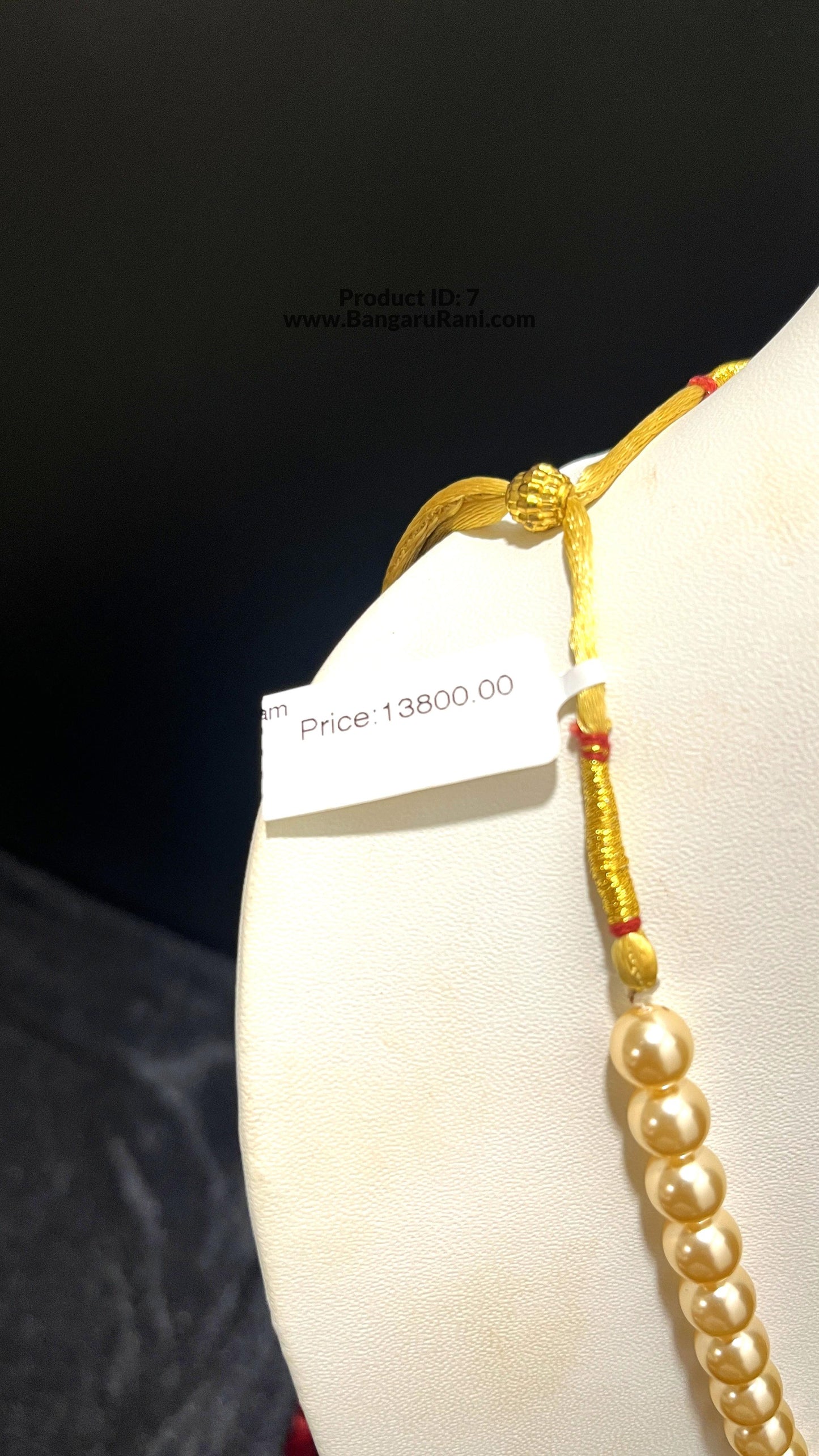 Saravana Jewellers 16.3gms SILVER HARAMS 916 Nakshi