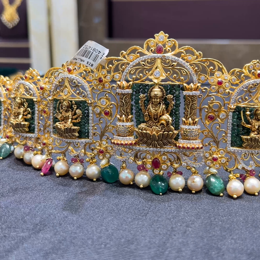 CMR 171.905gms VADDANAM 22K Nakshi