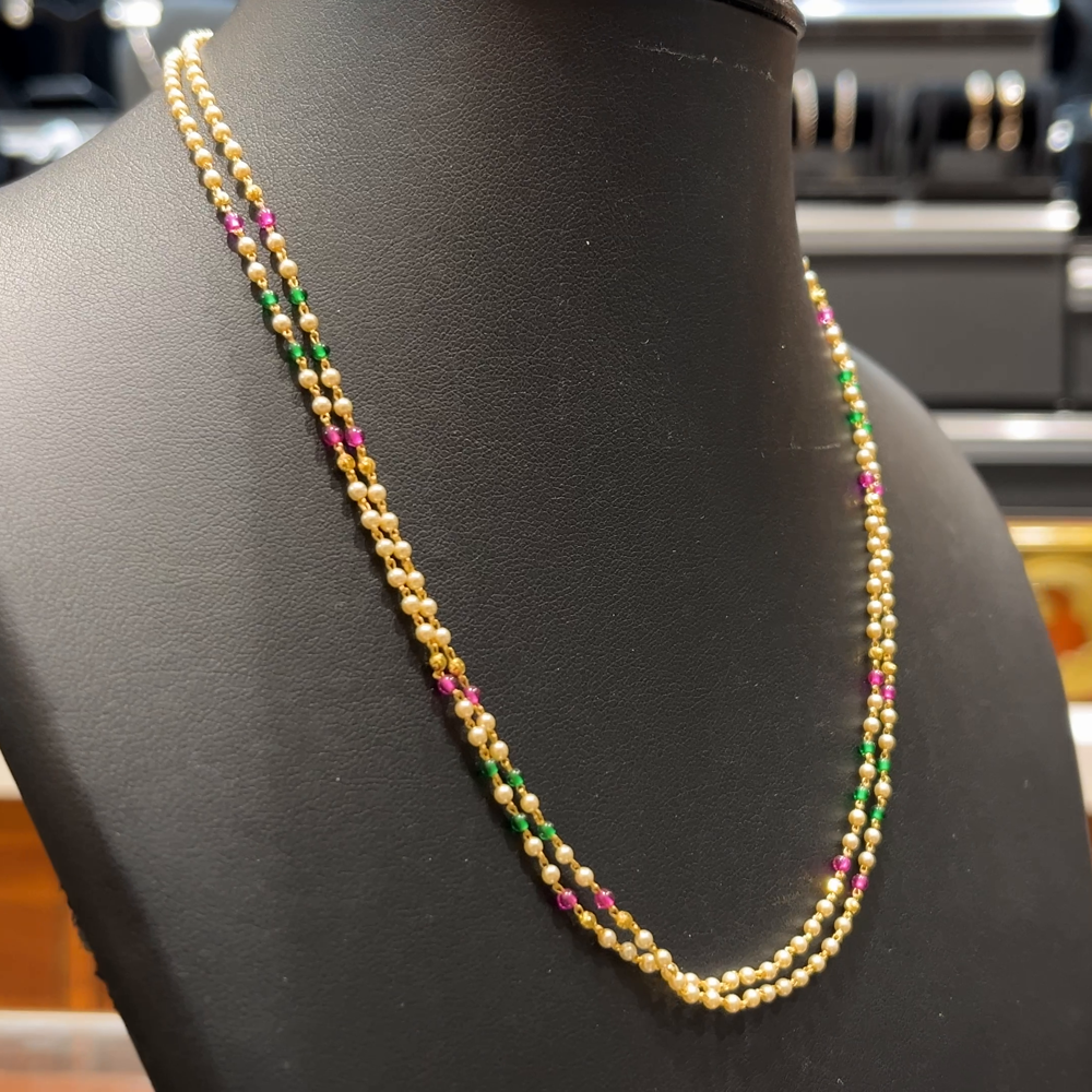 RS BROTHERS 5.32gms CHAINS 22K Yellow Gold