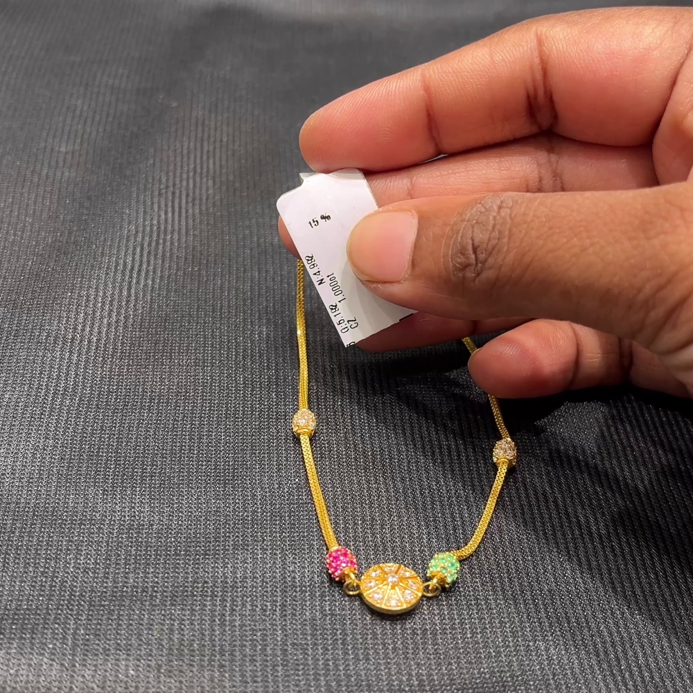 Anu Jewellers 4.992gms Bracelets 22K Yellow Gold