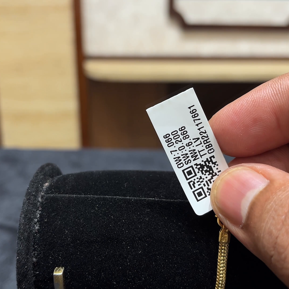 Chennai Shopping Mall 6.866gms Bracelets 22K Yellow Gold