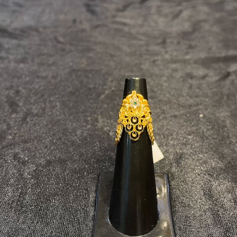 RS BROTHERS 3.547gms Ring 22K Yellow Gold