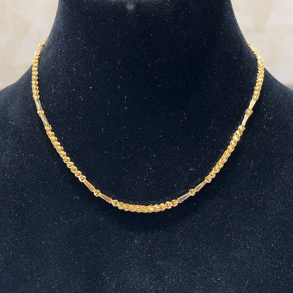 Girl Simple Chain Models Latest MUKUNDA JEWELLERS CHAINS 22K - Main Image