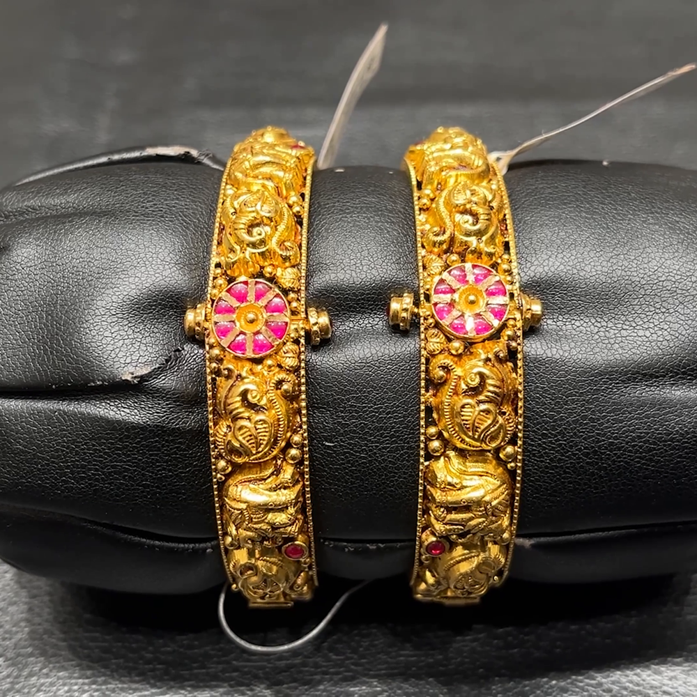 MUKUNDA JEWELLERS BANGLES 22K Yellow Gold – BangaruRani