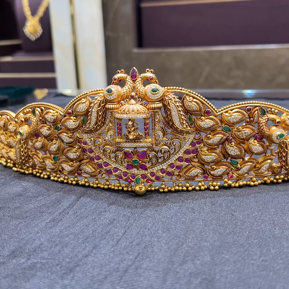 CMR 144.78gms VADDANAM 22K Nakshi