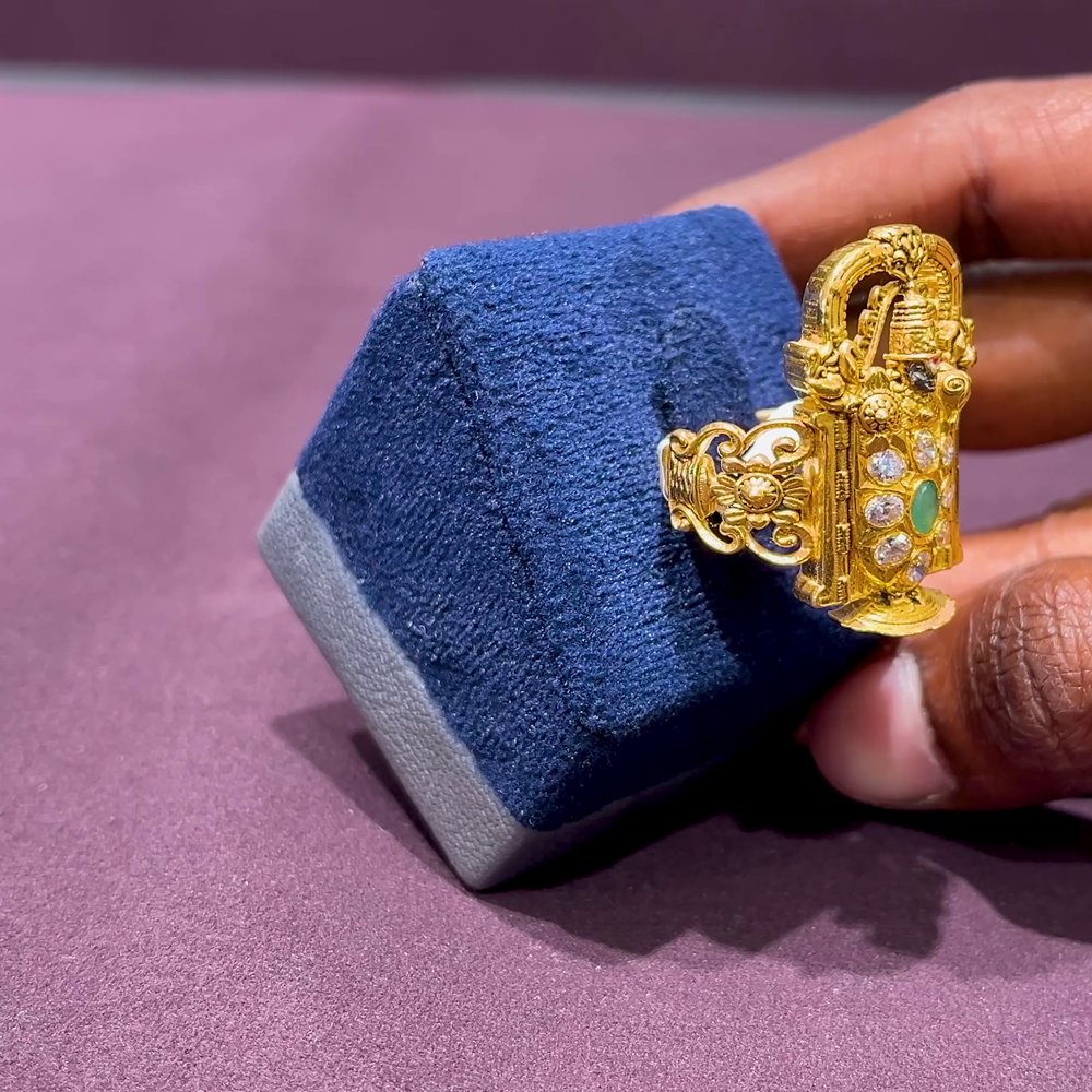 CMR 13.553gms Ring 22K Yellow Gold