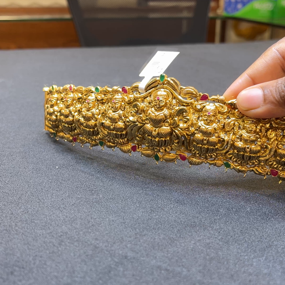 SRI RAM 42.437gms VADDANAM 22K Nakshi