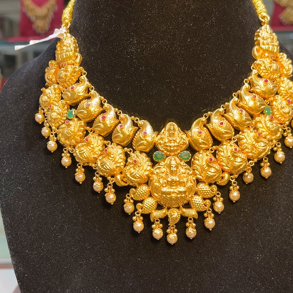 Gold Necklace Designs Online Shopping Khazana Jewellery