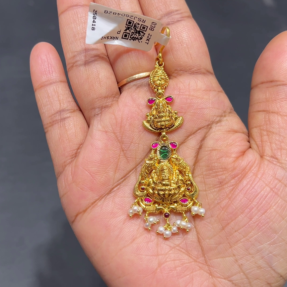 RS BROTHERS 5.27gms Papitabilla 22K Yellow Gold