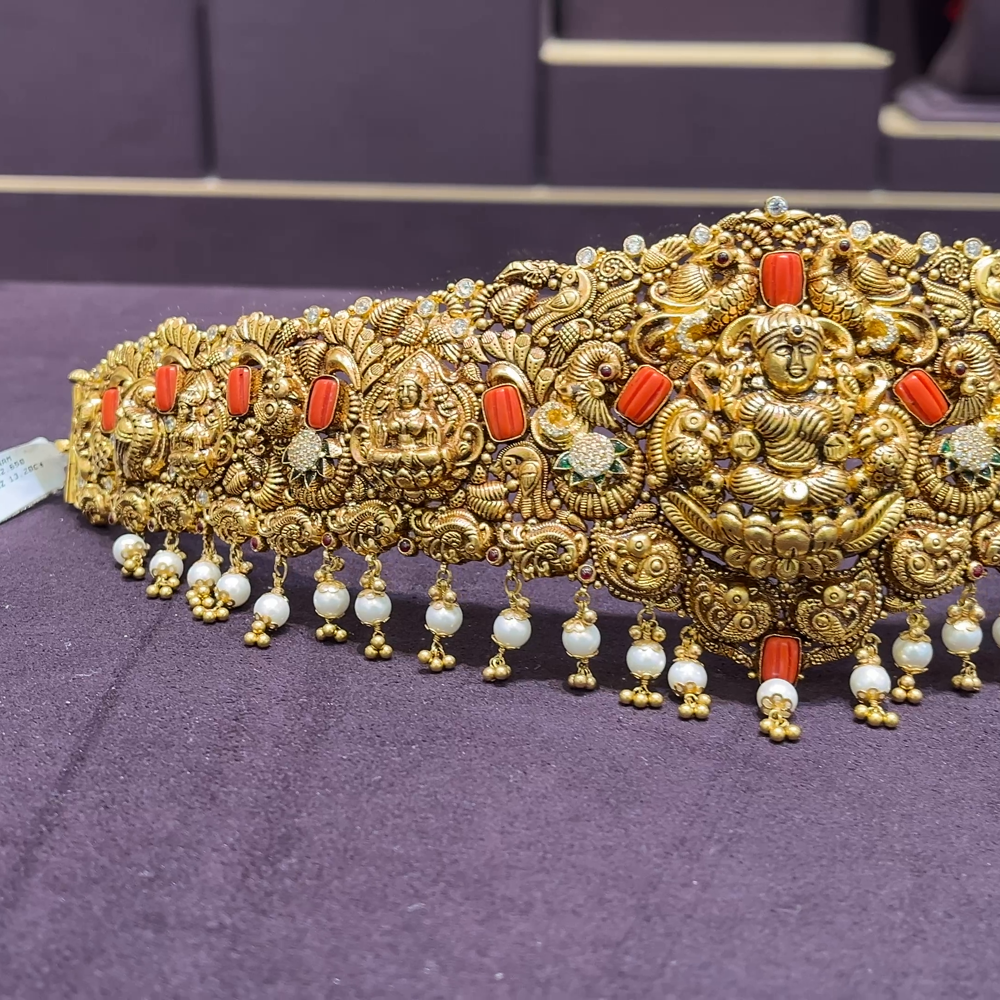 CMR 102.65gms VADDANAM 22K Nakshi