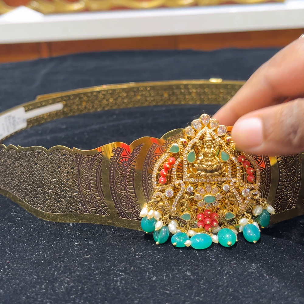 RS BROTHERS 120.66gms VADDANAM 22K Yellow Gold