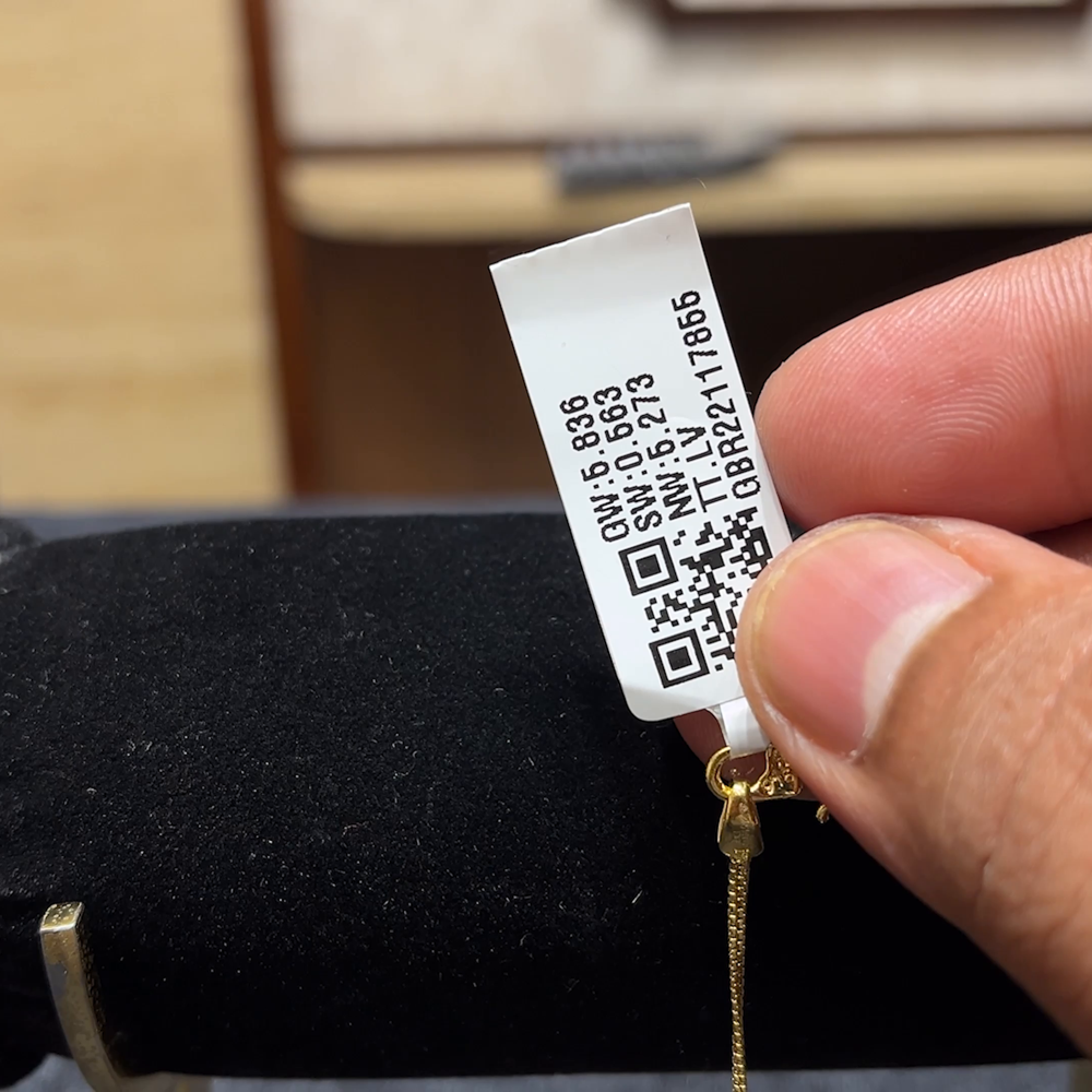 Chennai Shopping Mall 5.237gms Bracelets 22K Yellow Gold