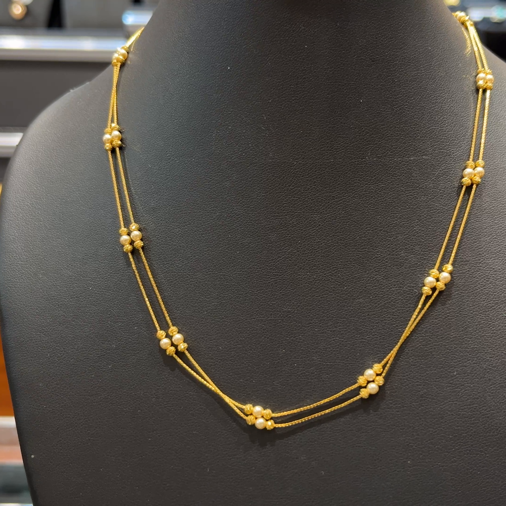 RS BROTHERS 6.818gms CHAINS 22K Yellow Gold