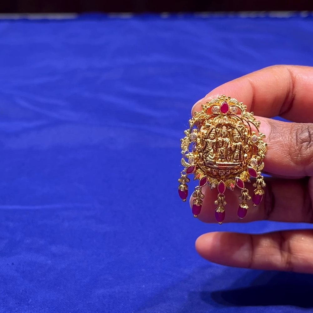 CMR 5.074gms Pendent 22K Nakshi