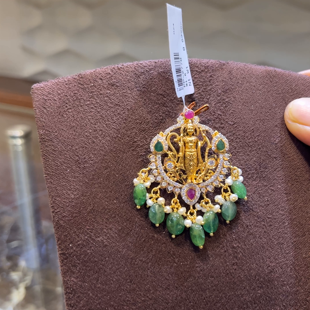 SRI RAM 8.632gms Pendent 22K Nakshi