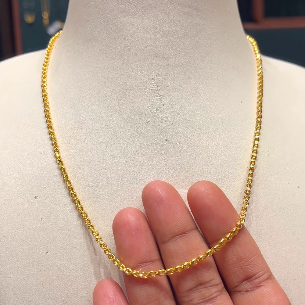 CMR 6.125gms CHAINS 22K Yellow Gold