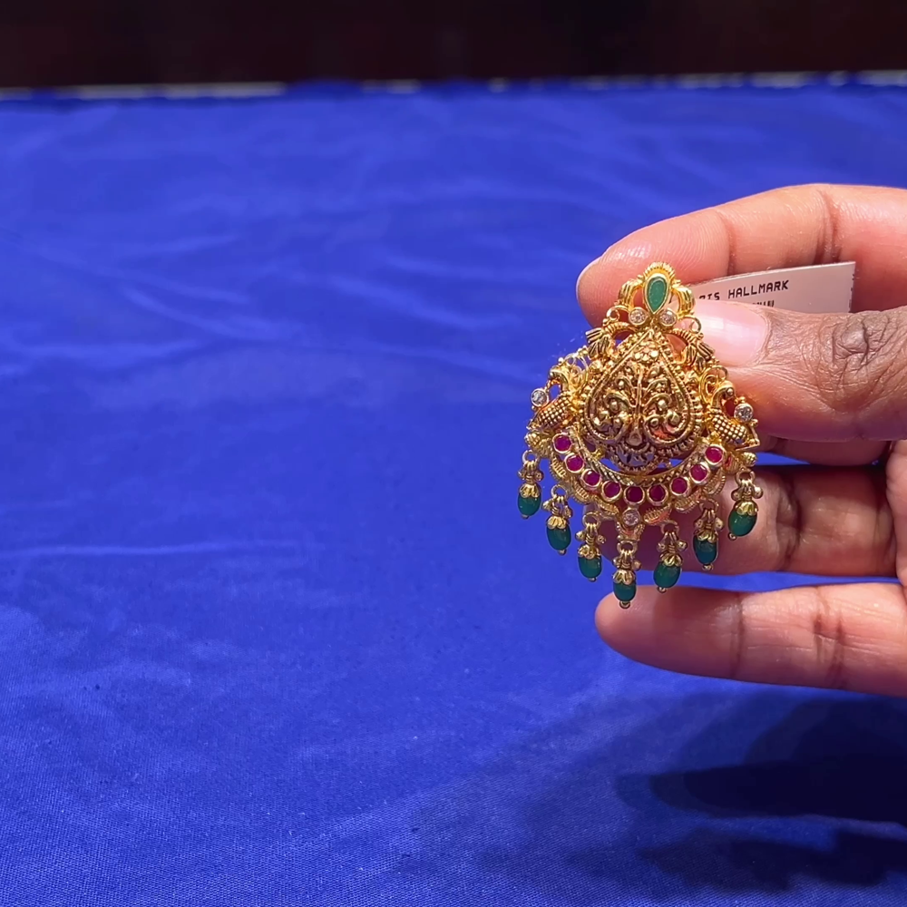 CMR 5.939gms Pendent 22K Nakshi