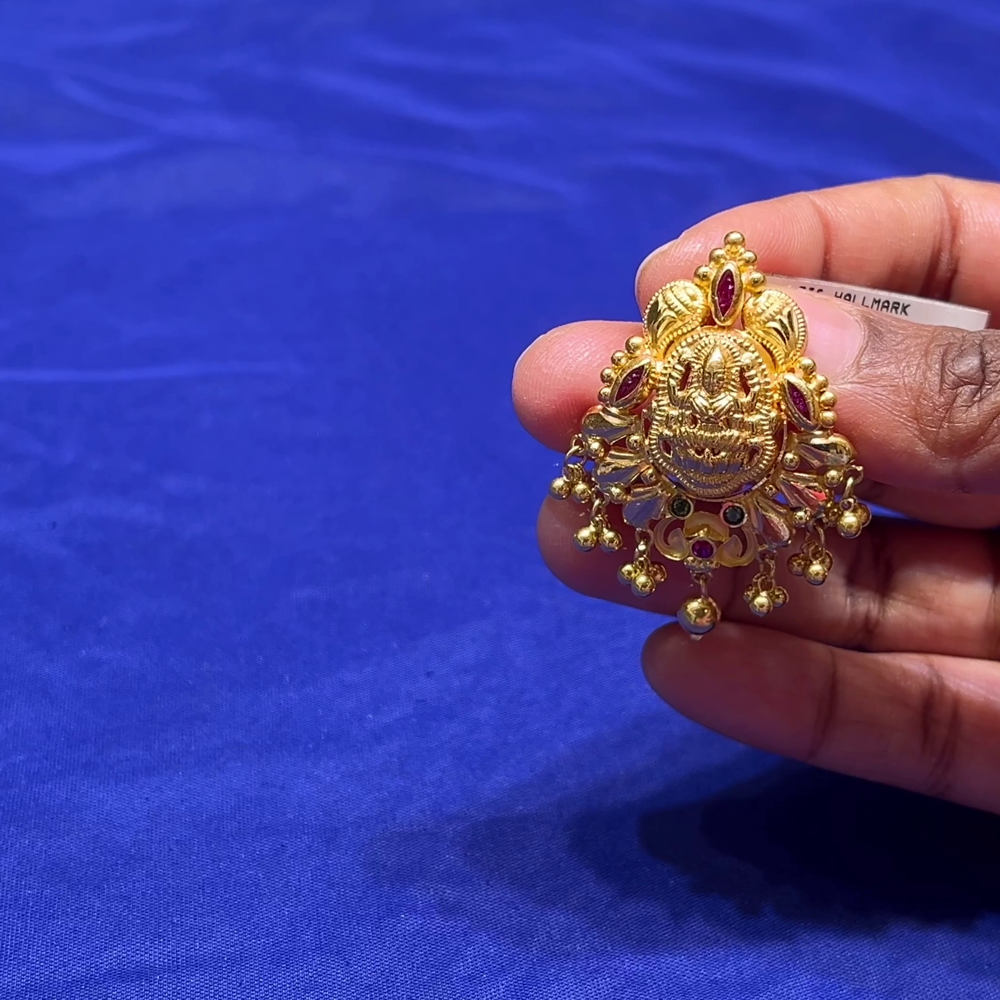 CMR 5.383gms Pendent 22K Nakshi