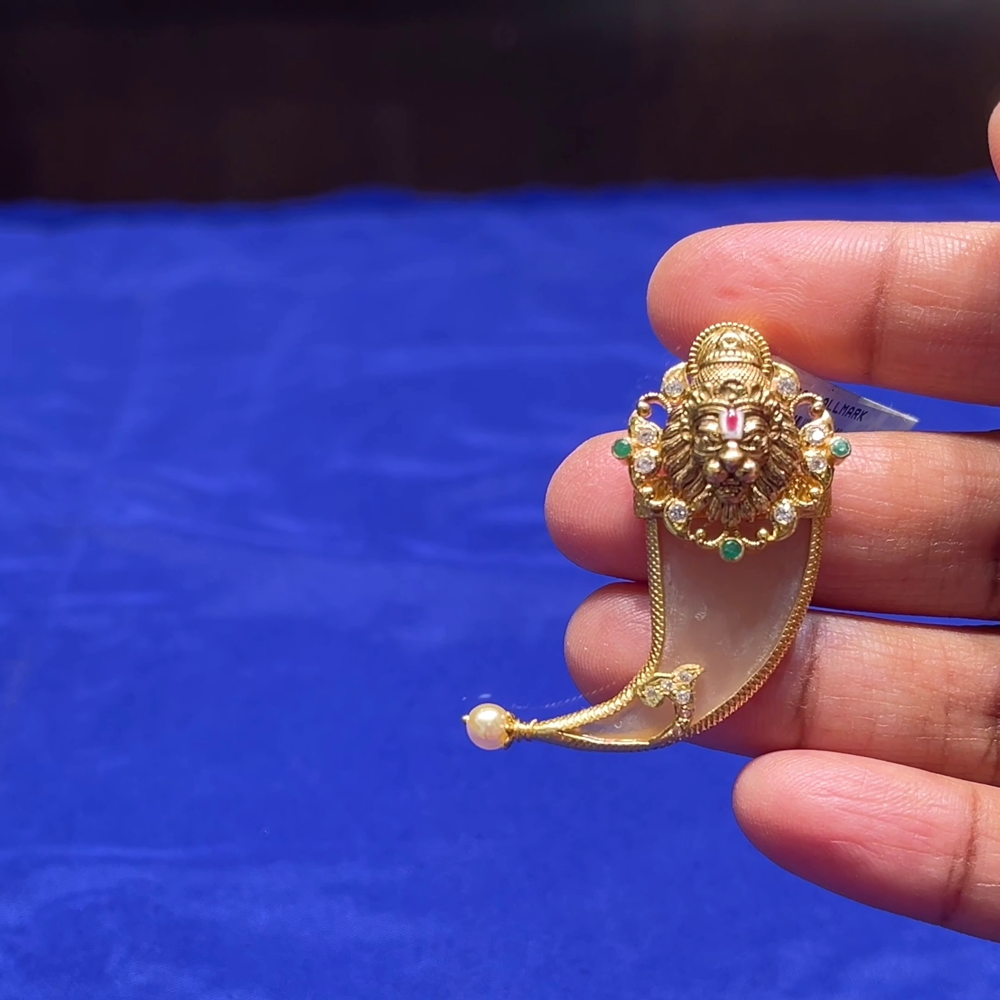 CMR 7.473gms Pendent 22K Nakshi