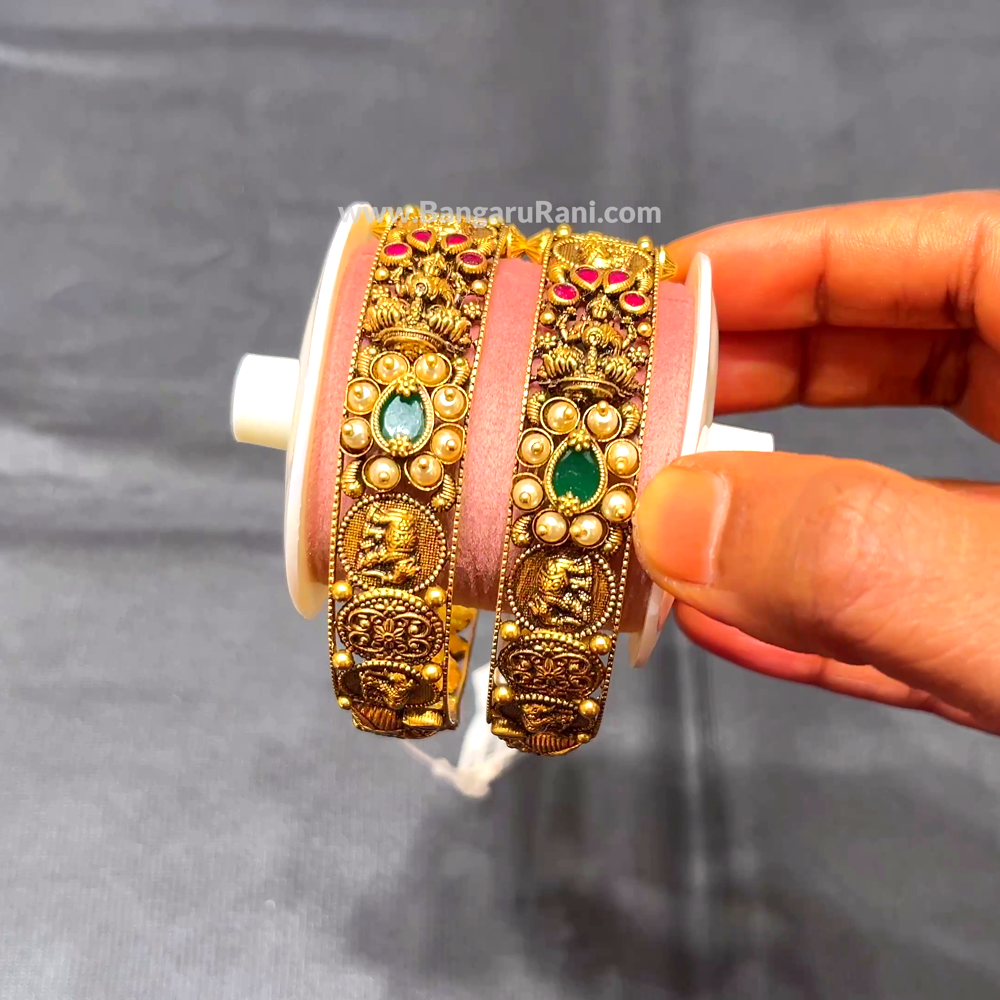 Anu Jewellers 38.577gms BANGLES 22K Yellow Gold