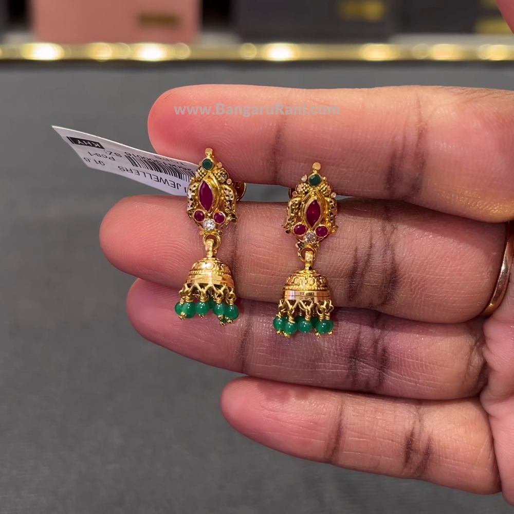 make to order] EARRINGS 22K – BangaruRani