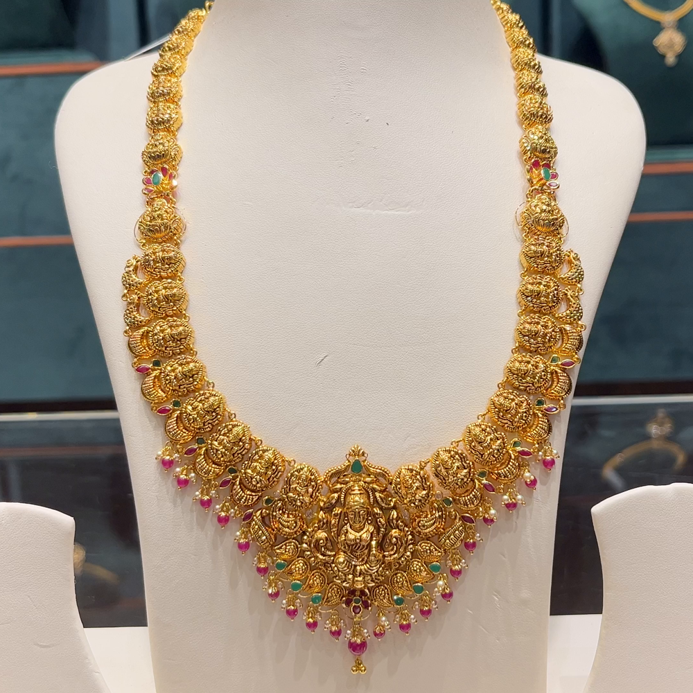 HOT 24 Gram Gold Necklace Designs With Price 24 Gram Gold