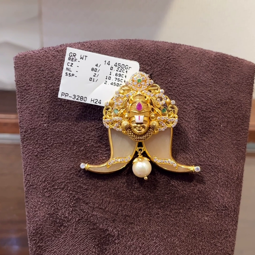 SRI RAM 11.428gms Pendent 22K Nakshi