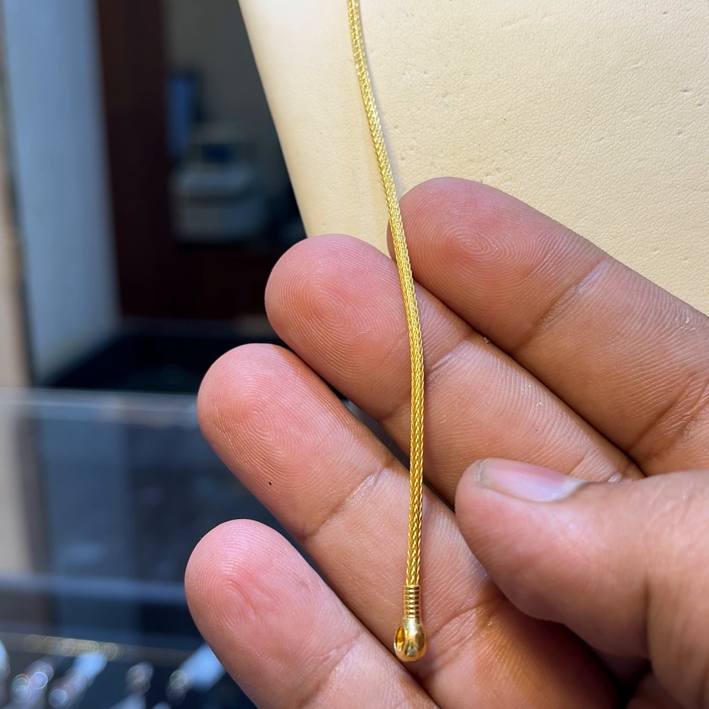 SOUTH INDIA 12.149gms CHAINS 22K Yellow Gold