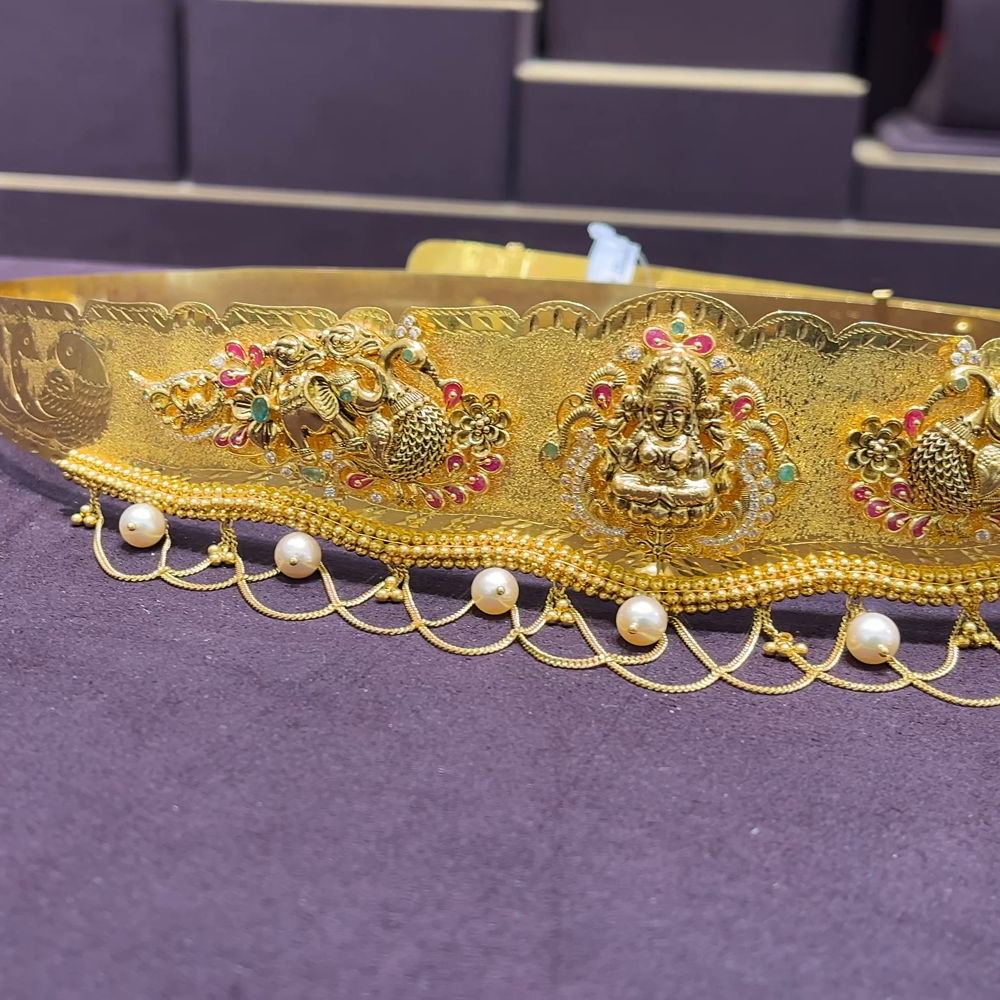 CMR 181.06gms VADDANAM 22K Nakshi