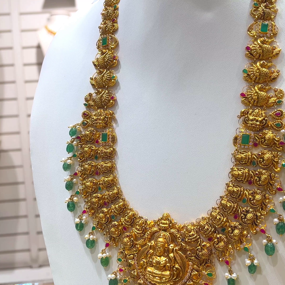 SOUTH INDIA 68.728gms HARAMS 22K Yellow Gold