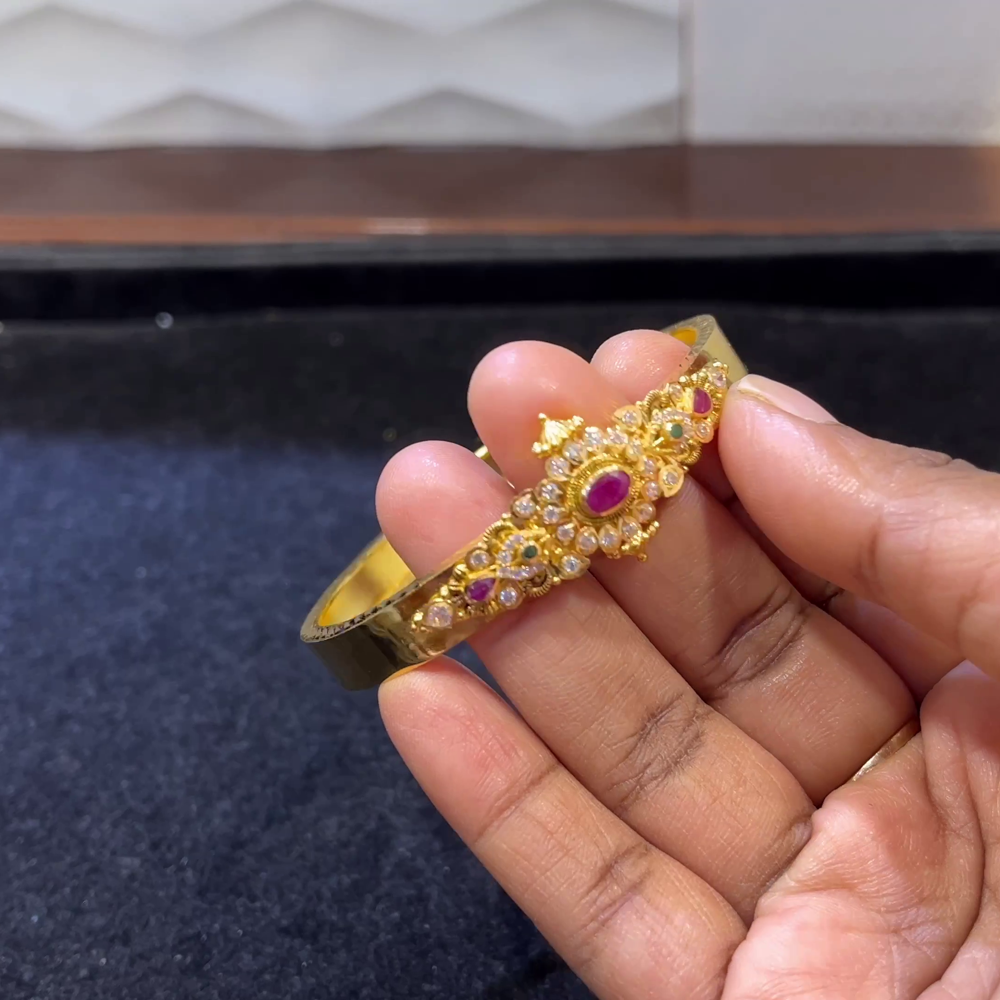 SRI RAM 16.121gms BANGLES 22K Yellow Gold