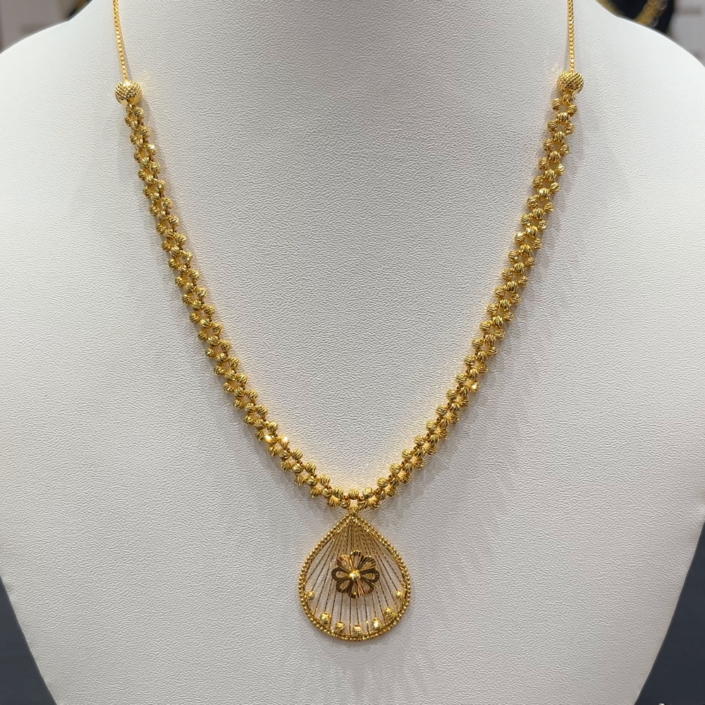 RS BROTHERS 17.512gms CHAINS 22K Yellow Gold