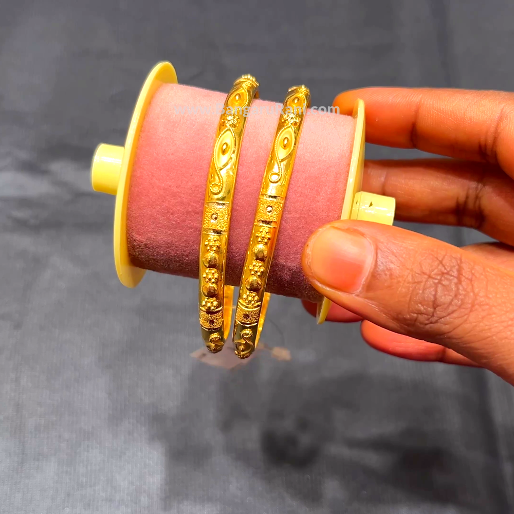 Anu Jewellers 11.986gms BANGLES 22K Yellow Gold